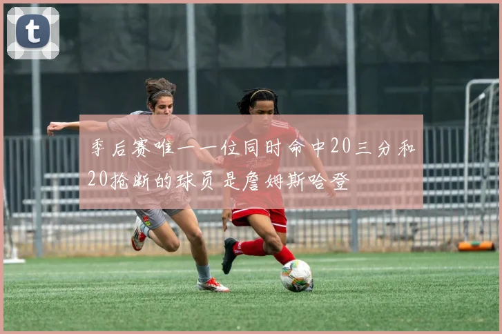 季后赛唯一一位同时命中20三分和20抢断的球员是詹姆斯哈登